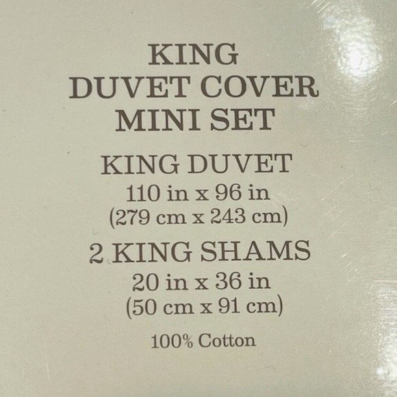 ⚡️SOUTHERN LIVING Kennsington Duvet Cover Mini Set Jacobean Sateen Floral Print - Picture 2 of 5